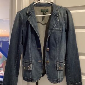 Ralph Lauren Sz 10 Denim short jacket